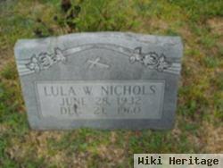 Lula W. Nichols