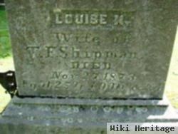 Louise M Eighmey Shipman