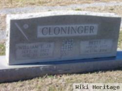 William E. Cloninger, Jr