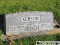 Edgar S Gibson