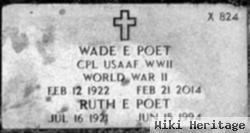 Wade E. Poet