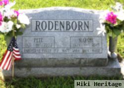 Peter J "pete" Rodenborn, Jr