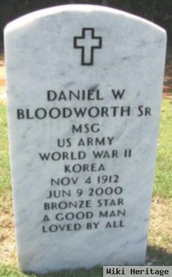 Daniel W Bloodworth, Sr