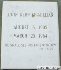 John Kern Mcmillian