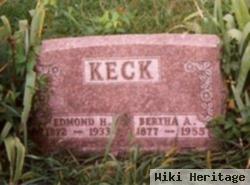 Edmond Homer "edwin" Keck