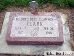 Mildred Beth Clawson Clark