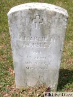 Pvt Charlie Herbert Horsley