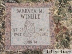 Barbara M Windle