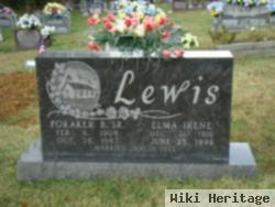 Foraker Benton Lewis, Sr