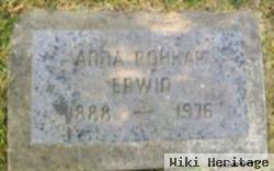 Anna M Rohkar Erwin