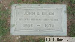 John Gilman Eidem