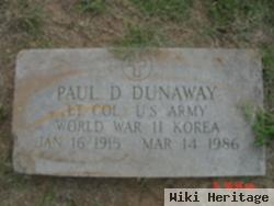 Paul D. Dunaway