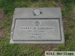 Harry W. Lumsdon
