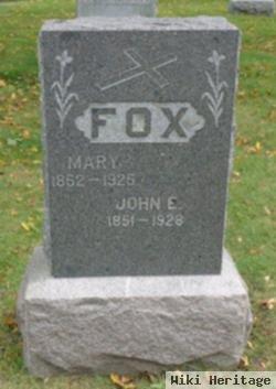 John E Fox