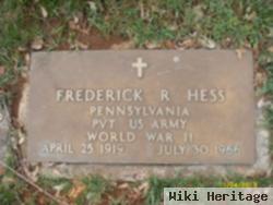 Frederick R Hess