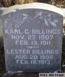 Karl G Billings