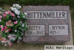 Elizabeth N "betty" Demuth Hittenmiller