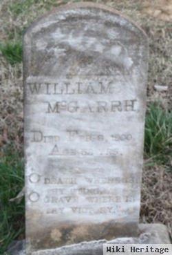 William Mcgarrh