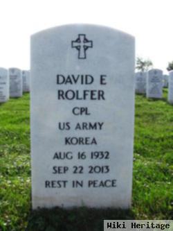 David Edward Rolfer