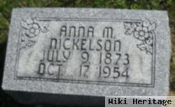 Anna M Hechler Nickelson