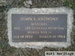 John L Anthony