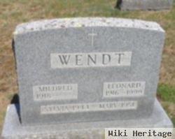 Mildred V. Brothers Wendt