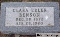 Clara Erler Benson