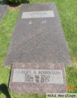 Hubert B Robinson