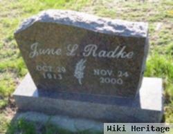 June L. Lijeske Radke