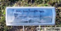 Betty Jean Sims Wilson