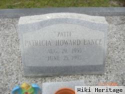 Patricia "patti" Howard Lance