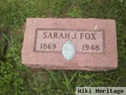 Sarah Jane Helton Fox