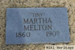 Martha "tiny" Melton