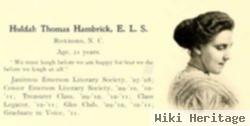 Huldah Thomas Hambrick Bass