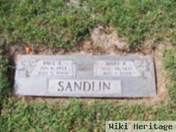 Paul Edward Sandlin