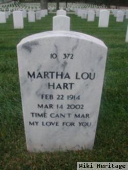 Martha Lou Bradley Hart