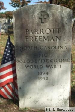 Pfc Parrott Freeman