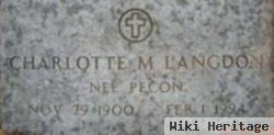 Charlotte Mabel Pecon Langdon