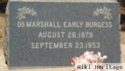 Dr Marshell Early Burgess