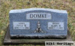 Alma H Domke