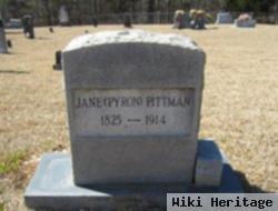 Jane Pyron Pittman