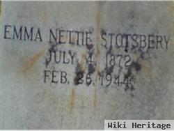 Emma Nettie Davis Stotsbery