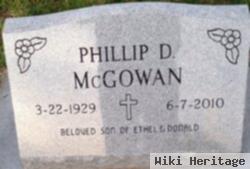 Phillip D Mcgowan