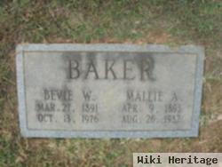 Bevie Emaline Worley Baker