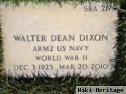 Walter Dean "dick" Dixon