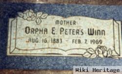 Orpha Evelyn Peters Winn