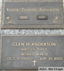 Glen H Anderson