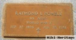 Raymond L Powell