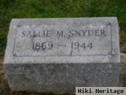 Sallie M. Bealer Snyder