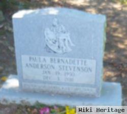 Paula Bernadette Anderson Stevenson